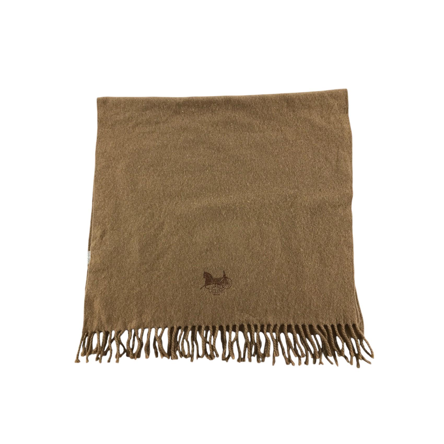 Vintage Celine Scarf Celine Wool Scarf Vintage Wool Scarf Wool