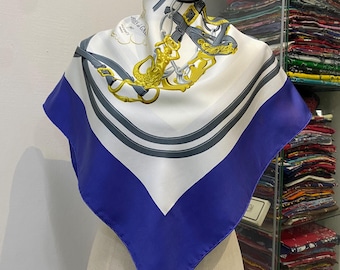 ヴィンテージ エルメス Qu'importe le Flacon シルク スカーフ