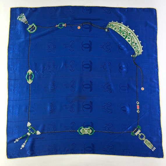 Vintage Cartier Silk Scarf, Must De Cartier Silk Scar… Gem