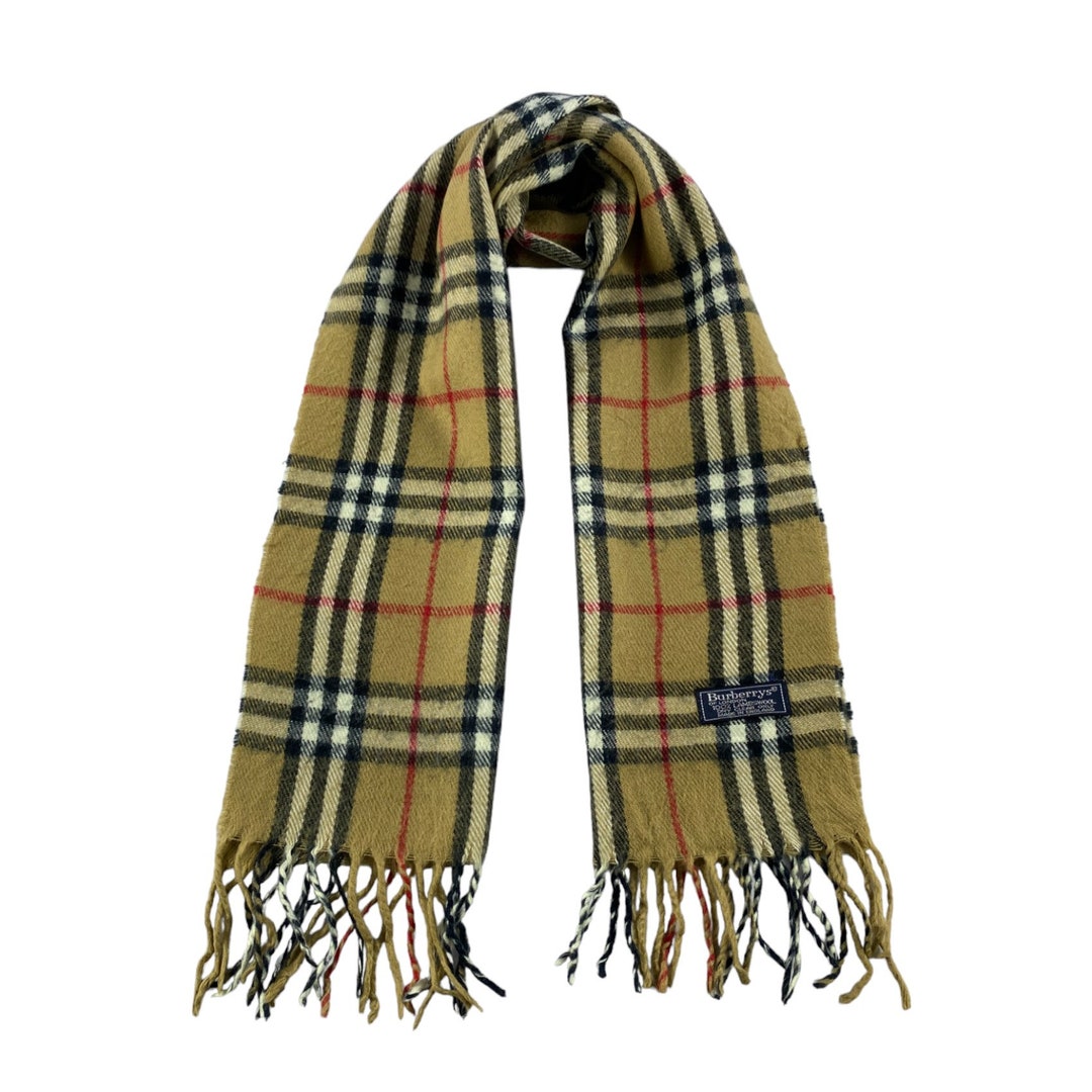 Bufanda Burberry vintage Bufanda de lana Burberry Bufanda de lana