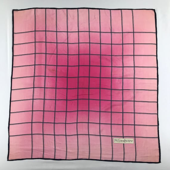 Vintage Yves Saint Laurent Silk Scarf Yves Saint … - image 2