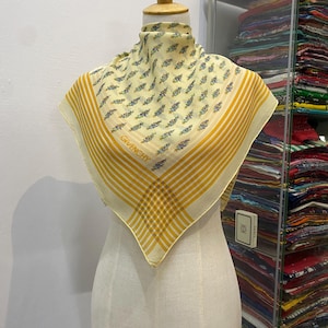Vintage Givenchy Silk Scarf Givenchy Neck Scarf Givenchy Silk Muffler Givenchy Big Logo Givenchy Neck Warmer Givenchy Silk Shawl