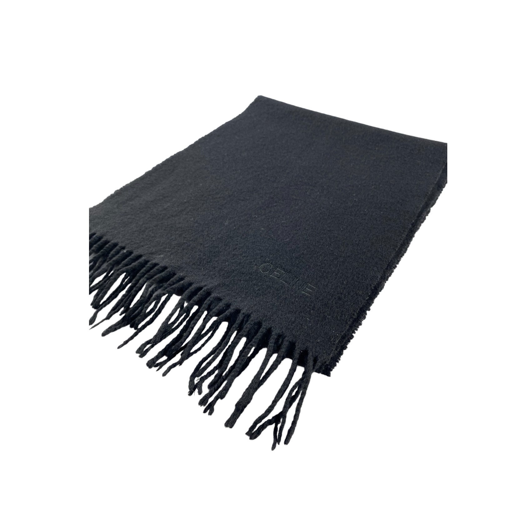 CELINE 19AW ウールマフラー　SCARF IN TARTAN WOOL CELINE 19AW ウールマフラー SCARF IN TARTAN WOOL Wool Scarf