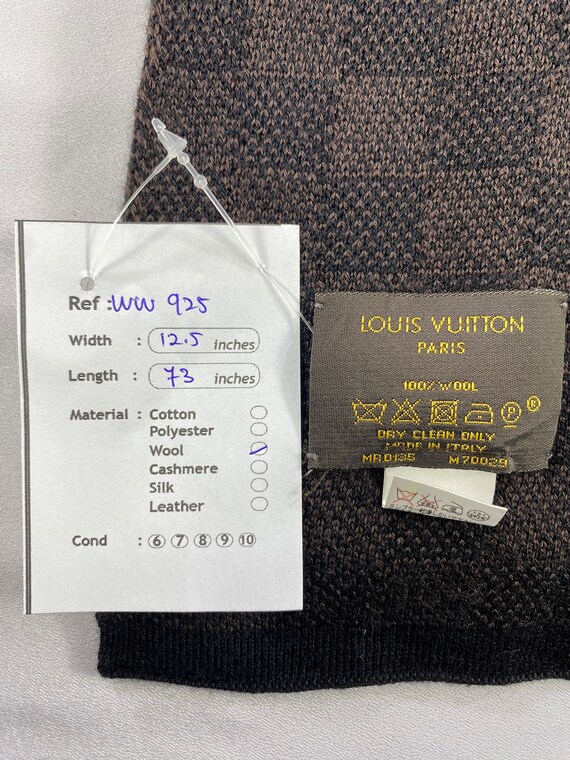 Vintage Louis Vuitton Scarf Louis Vuitton Wool Scarf Louis  display picture 1
