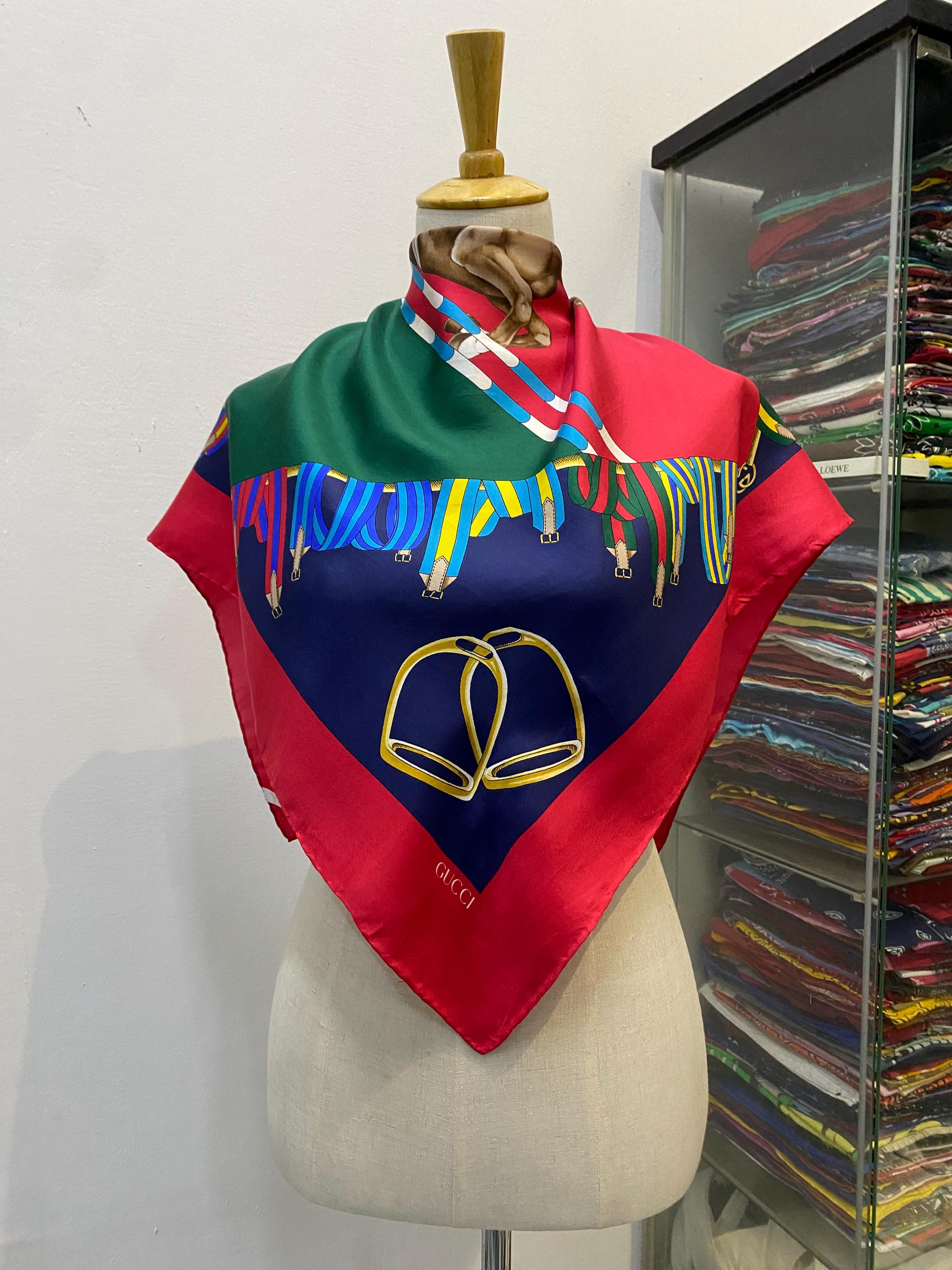 Accornero Vintage Gucci Scarf - Etsy
