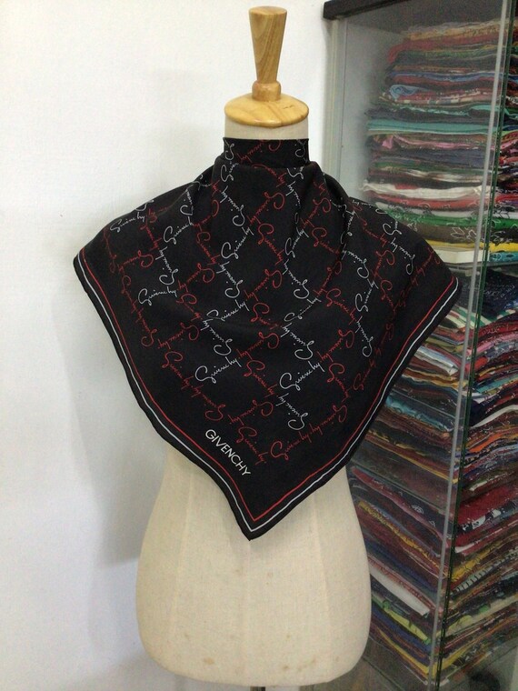 Givenchy silk shop scarf