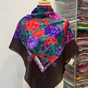 Christian Dior Scarf Muffler Vintage Dior Wool Scarves Dior Unisex Scarves Winter Neck Muffler Tartan Wool Scarves