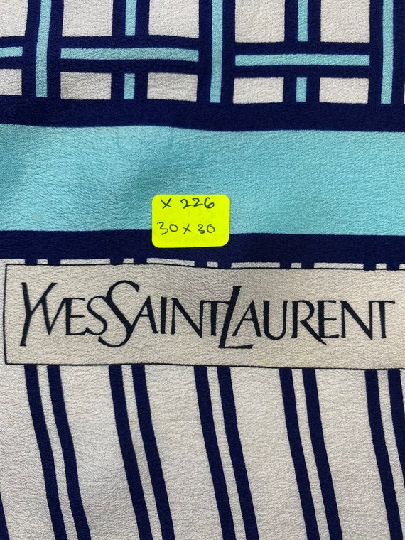 Vintage Yves Saint Laurent Wool Scarf Yves Saint … - image 6