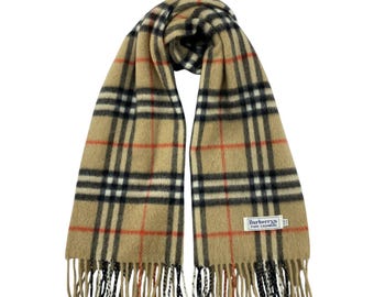 Vintage Burberry Scarf Burberry Cashmere Scarf Vintage Burberry