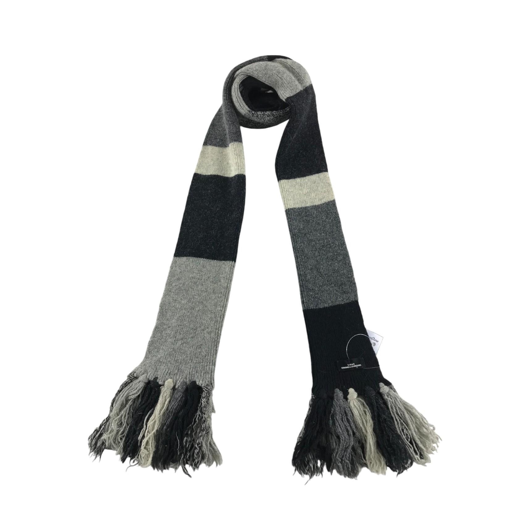 Comme Des Garcons Scarf Muffler Vintage Unisex Scarf CDG Wool