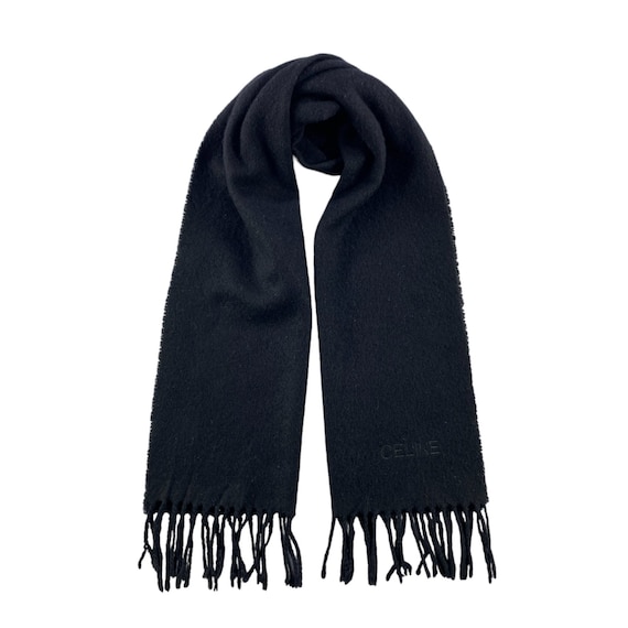 Vintage Celine Scarf Celine Wool Scarf Vintage Wool Scarf Wool