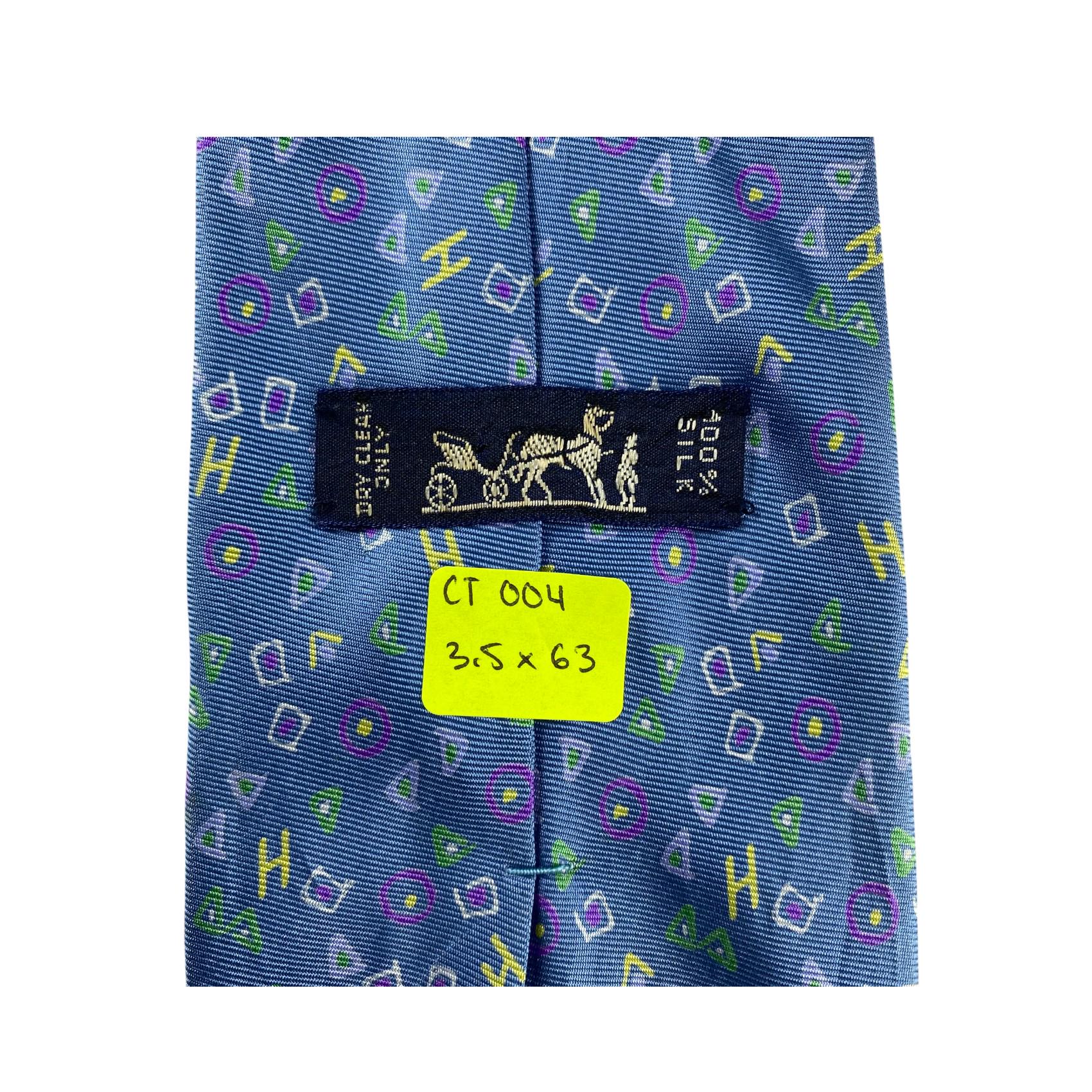 Vintage Hermès Paris Silk Tie 5044 PA, Authentic Hermès Neck Tie