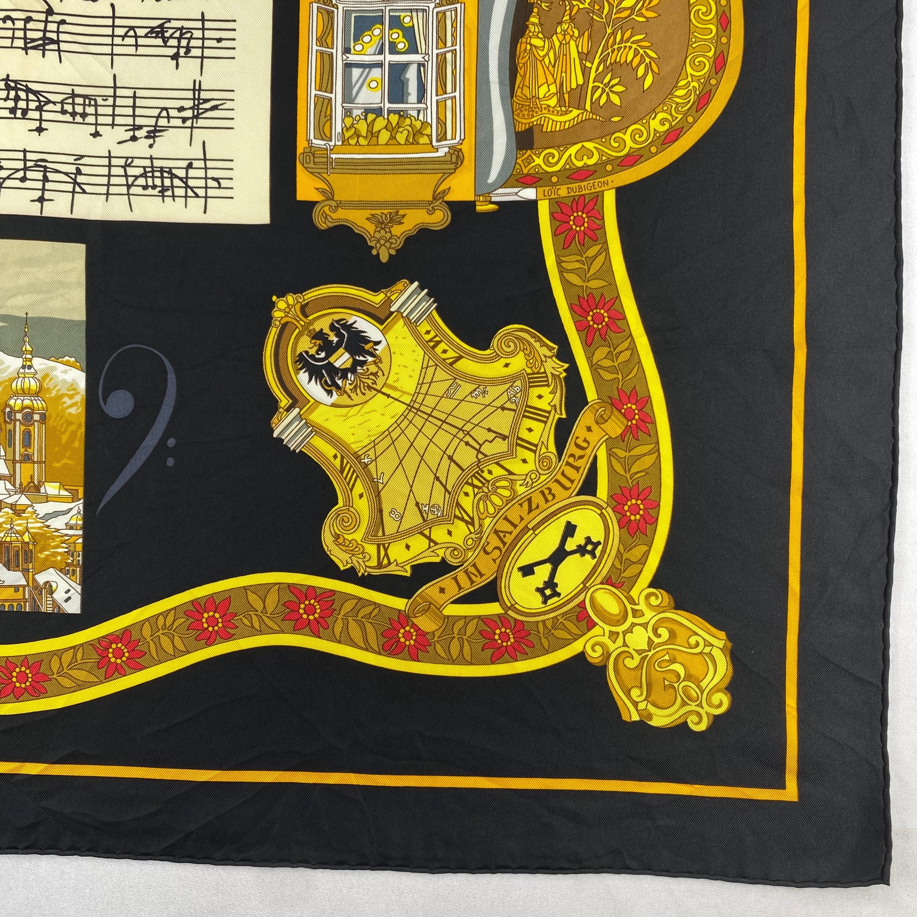 Vintage Hermes in Salzburg Silk Scarf Vintage Hermes Key Scarf