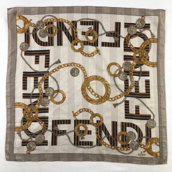 Fendi Handkerchief, Pocket Square, Fendi Bandana,… - image 3