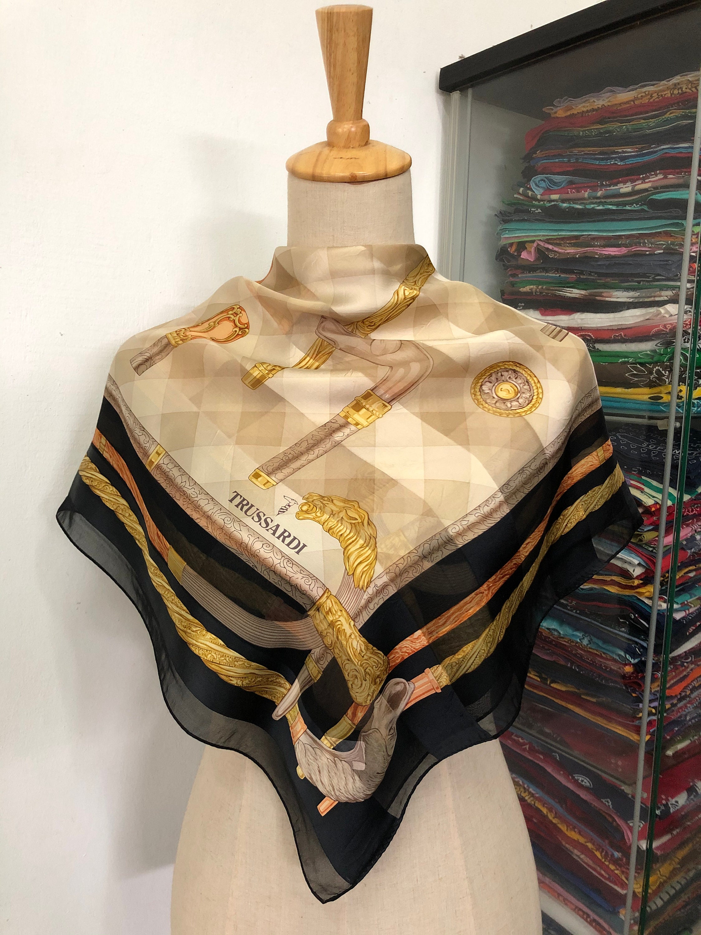 Foulard trussardi sale