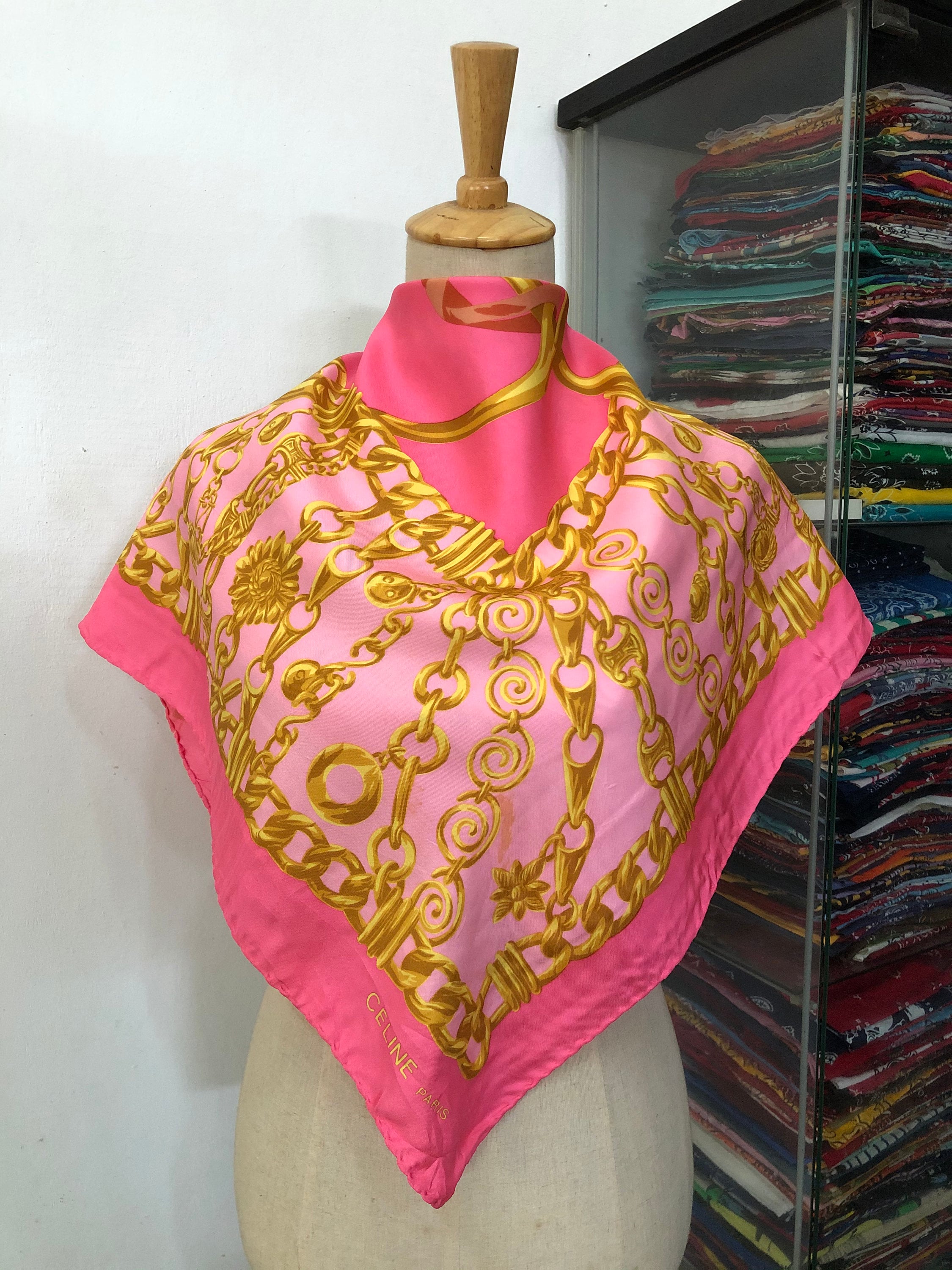 Foulard celine - Etsy 日本 Foulard celine - Etsy 日本