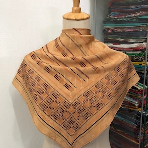Vintage Givenchy Silk Scarf Givenchy Neck Scarf Givenchy Silk Muffler Givenchy Big Logo Givenchy Neck Warmer Givenchy Silk Shawl