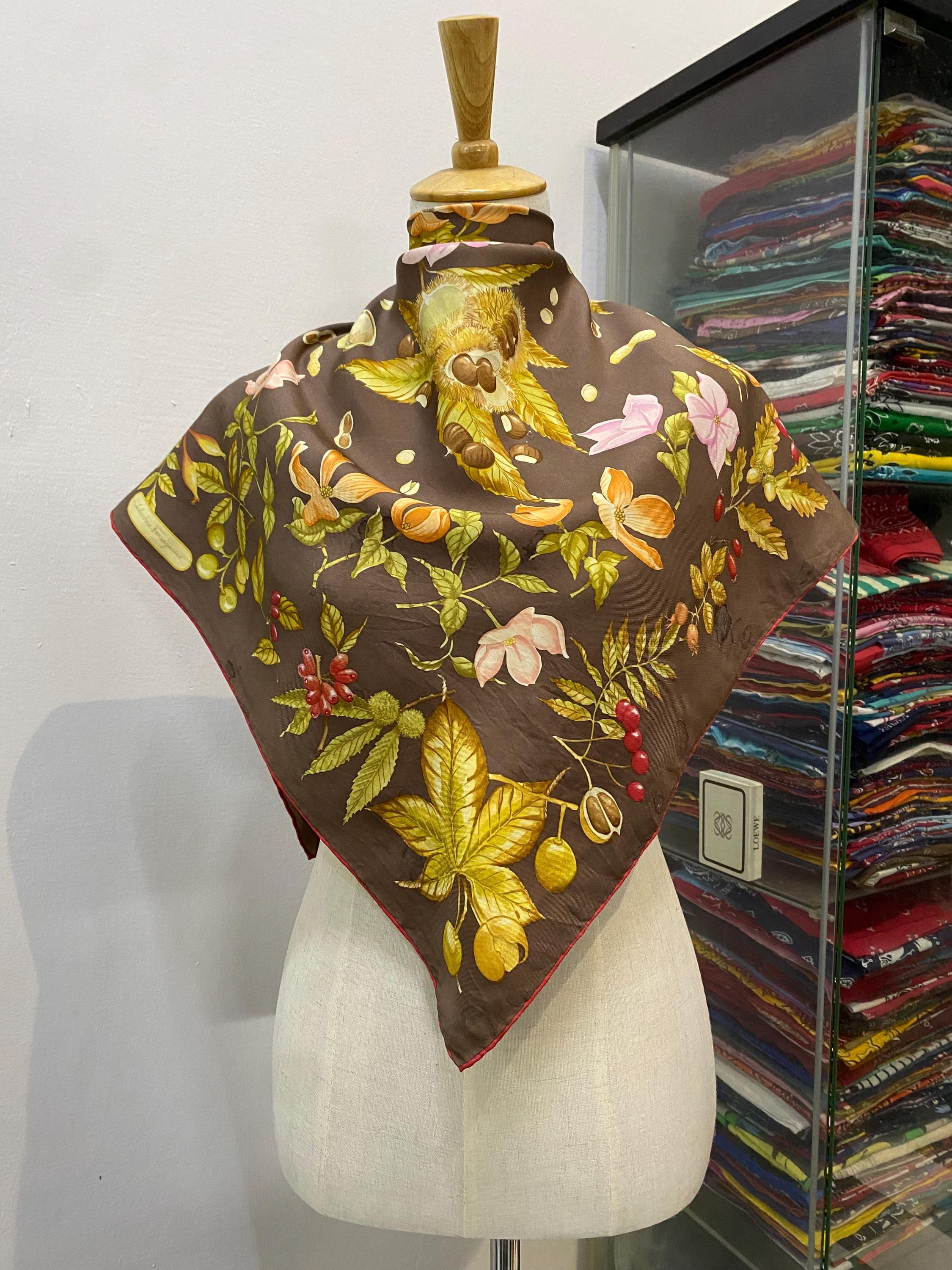 Salvatore ferragamo scarf - Etsy 日本
