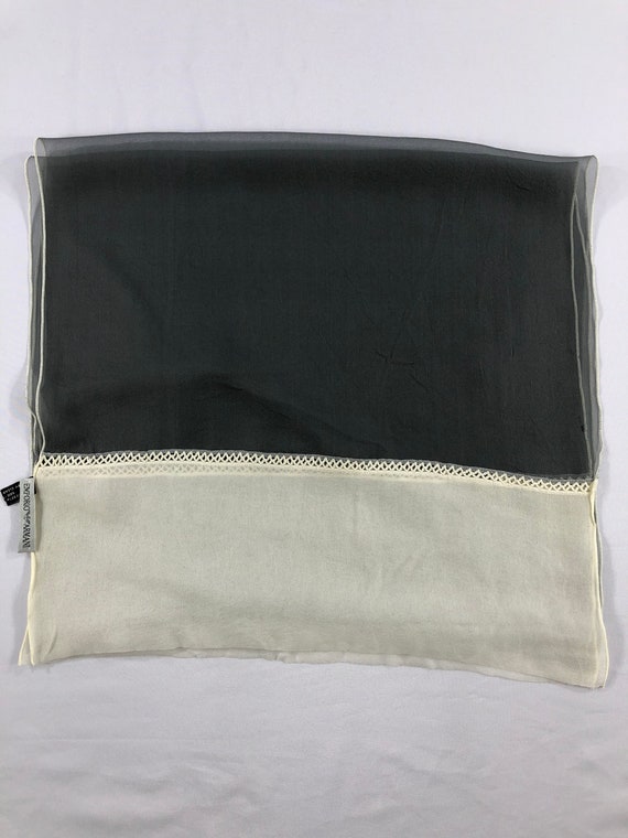 小物 EMPORIO ARMANI stole archive Vintage Emporio Armani Silk Scarf, Emporio Armani Silk Stole