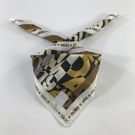 Mouchoir Fendi vintage Foulard Col Fendi Fendi Bandana - Etsy France