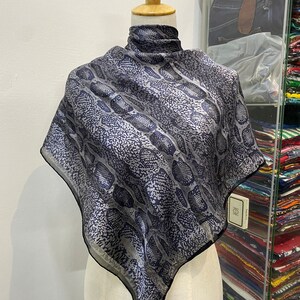 Vintage Givenchy Silk Scarf Givenchy Neck Scarf Givenchy Silk Muffler Givenchy Big Logo Givenchy Neck Warmer Givenchy Silk Shawl