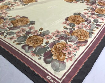 Elegante Sciarpa Quadrata Da Donna Piccola Sciarpa Vintage