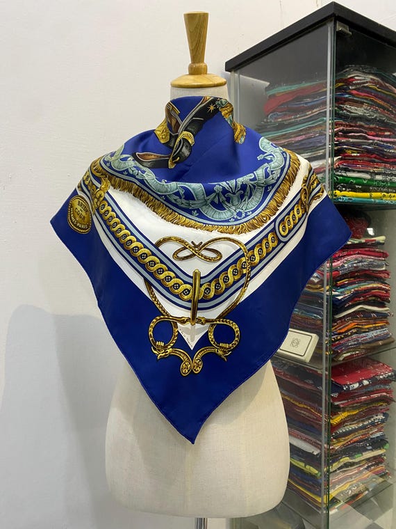 Vintage Hermes Bride De Cour Silk Scarf Vintage Hermes Scarf