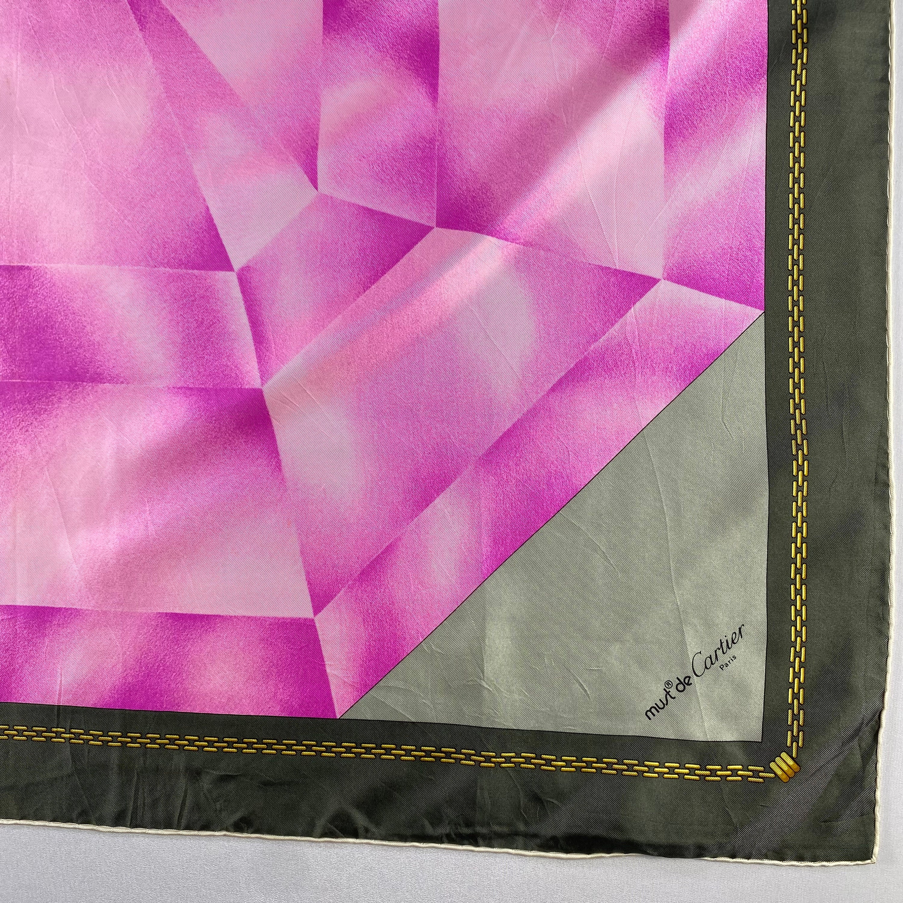 Must de Cartier Silk Scarf カルティエ VINTAGE Must de Cartier Silk Scarf - Lalita