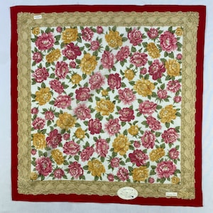 NWT Vintage Dior Handkerchief, Dior Bandana, Vintage Dior Pocket Square, Christian Dior Handkerchief, Vintage Dior Neck Scarf