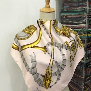 Vintage Brooks Brother Silk Scarf, Brooks Brother Silk Muffler, Vintage Brooks Brother Silk Stole, Vintage Paisley Scarf