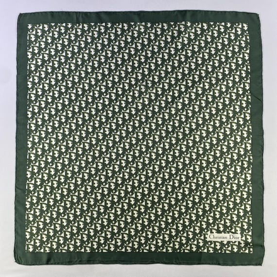 Vintage Christian Dior Trotter Silk Scarf Neckerchief