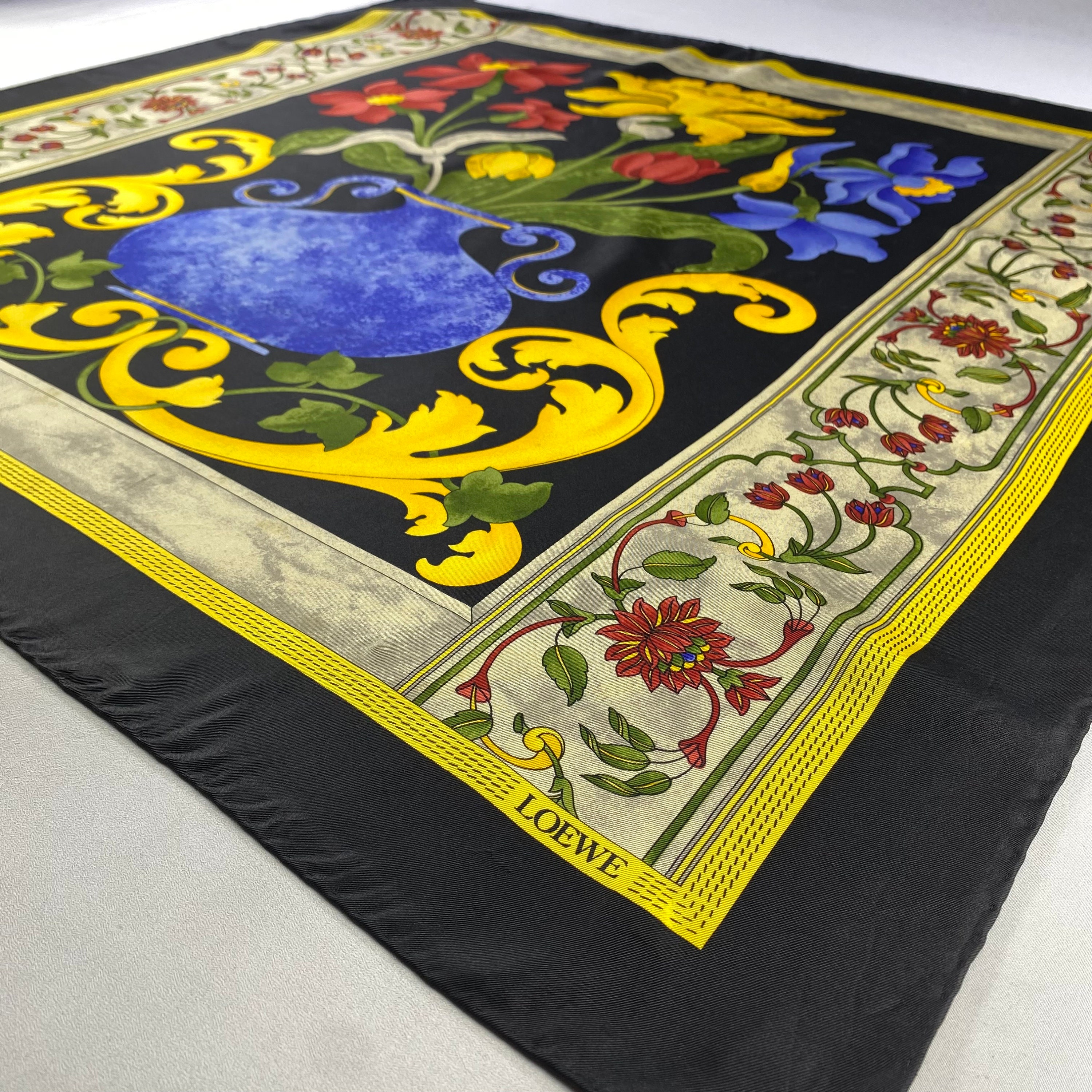 Vintage Loewe Silk Scarf, Loewe Silk Neckerchief, Loewe Neckwear, Vintage Loewe Silk Muffler, Loewe Silk Shawl, Vintage Loewe Accessories - Etsy Vintage Loewe Silk Scarf, Loewe Silk Neckerchief, Loewe Neckwear, Vintage Loewe Silk Muffler, Loewe Silk Shawl, Vintage Loewe Accessories - Etsy