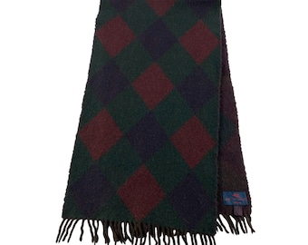 Vintage Etro Scarf Muffler Etro Multicolor Muffler Vintage Cashmere Scarf Winter Neck Scarves Scarf Etro Milano Cozy Warm Scarf