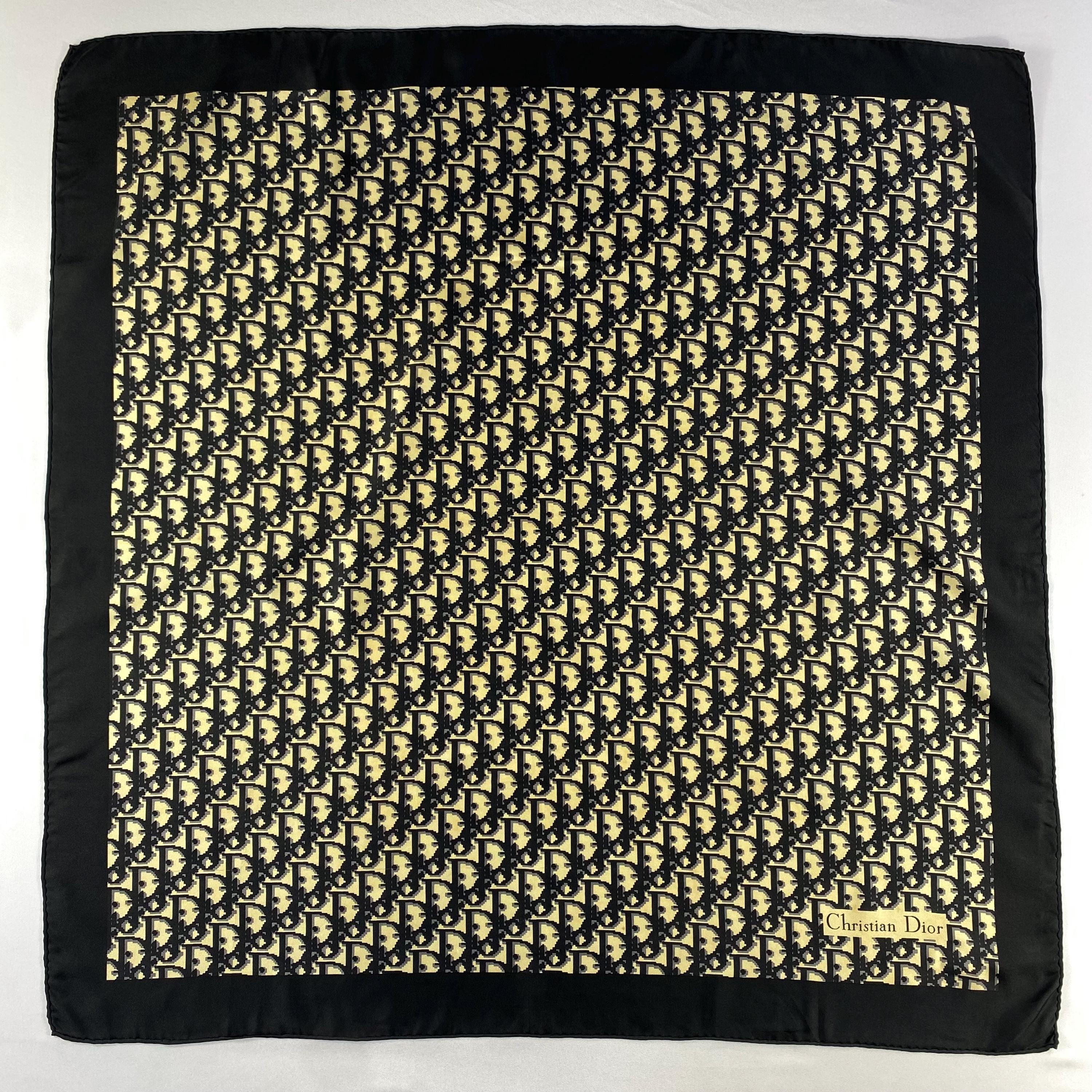 Vintage Christian Dior Trotter Silk Scarf Christian Dior Shawl
