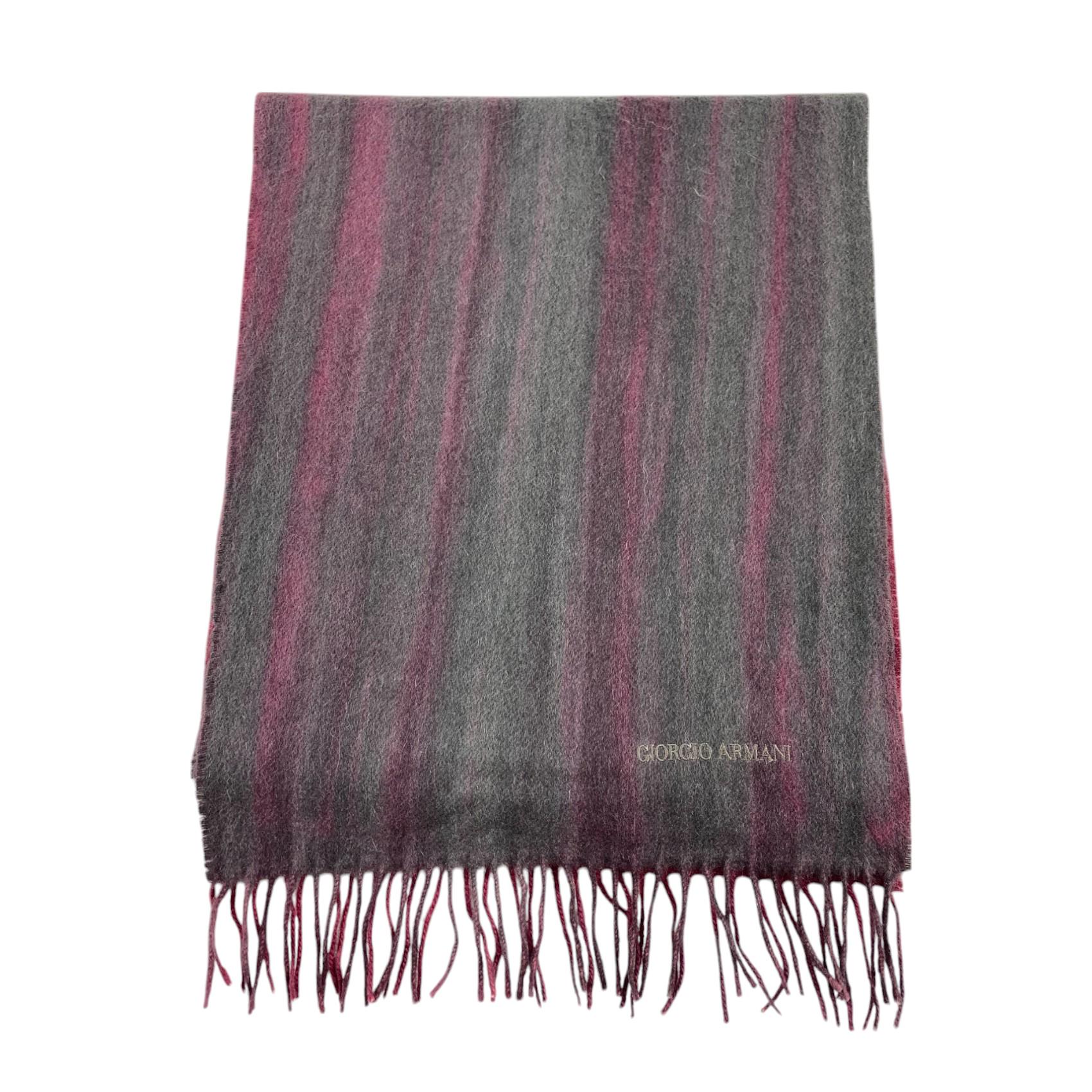 Vintage Giorgio Armani Scarf Muffler Armani Collezioni Cashmere