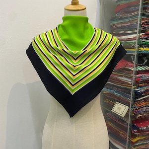 Vintage Yves Saint Laurent Silk Scarf Yves Saint Laurent Silk Muffler Yves Saint Laurent Silk Neck Scarf Yves Saint Laurent Silk Neck Warmer