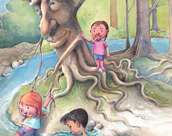 Mr Tree and Three