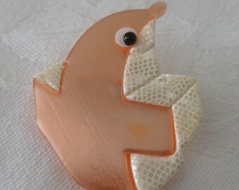 Broche Collection Vintage 'Cheval' Signée Lea Stein - Neuf Avec étiquettes, Pièce D'artiste
