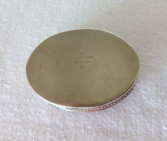Vintage Fratelli Coppini .800 Italian Silver Pill… - image 2