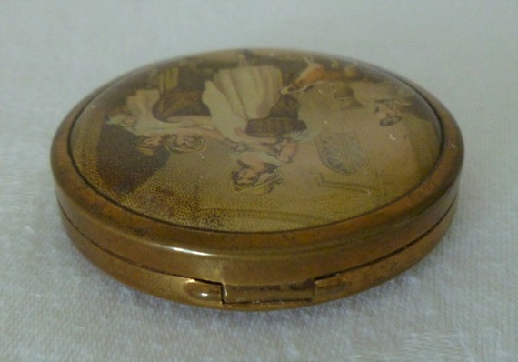 Vintage Yardley Powder Compact with Lavender Sell… - image 4
