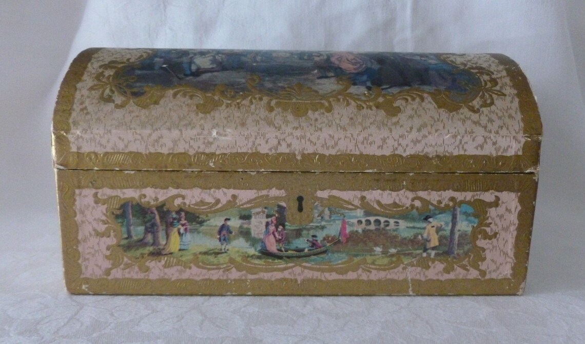 Vintage Terry's Chocolate Box Treasure Chest Shape with Etsy