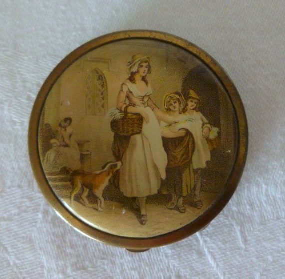 Vintage Yardley Powder Compact with Lavender Sell… - image 6