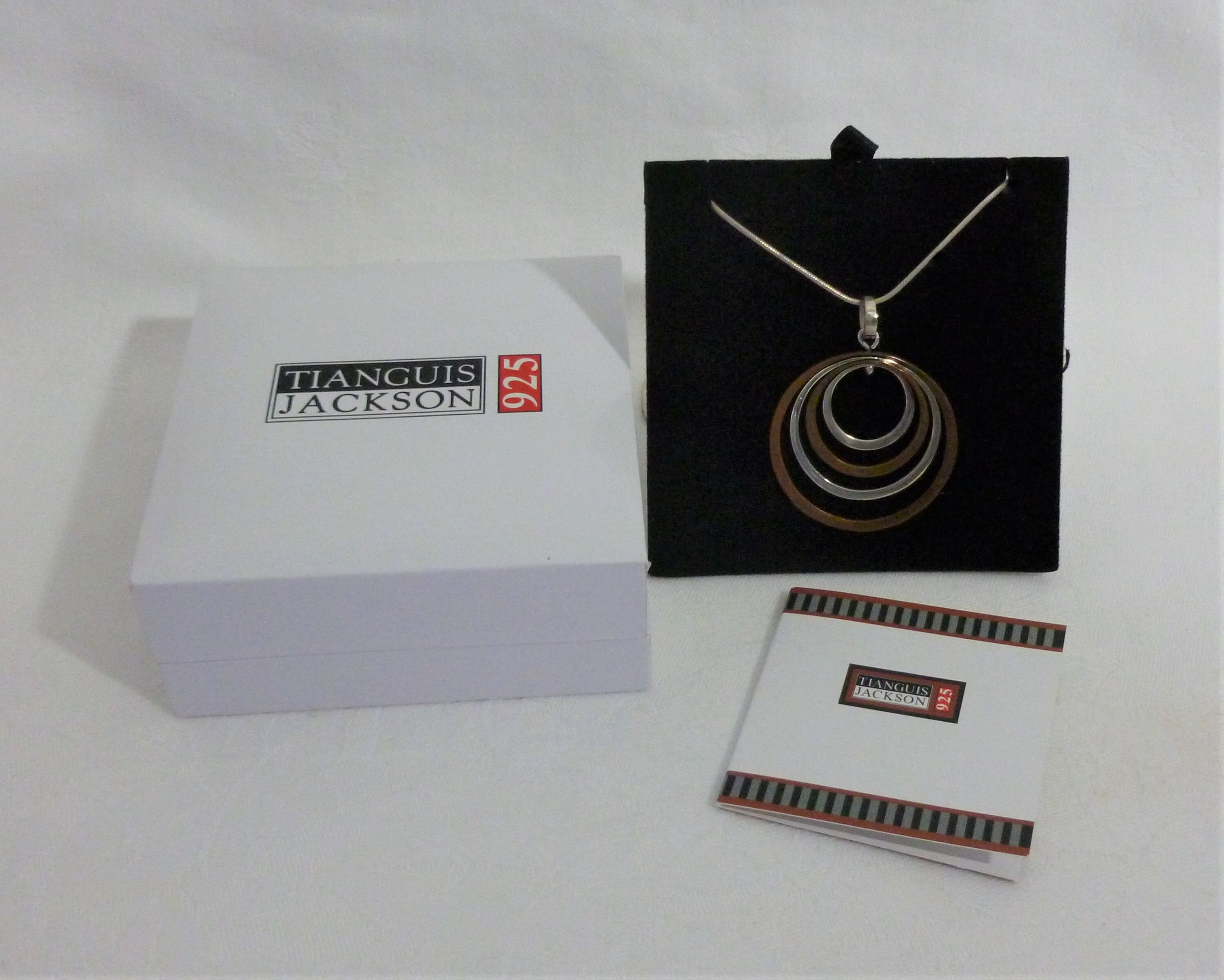 Tianguis jackson silver and copper necklace sale