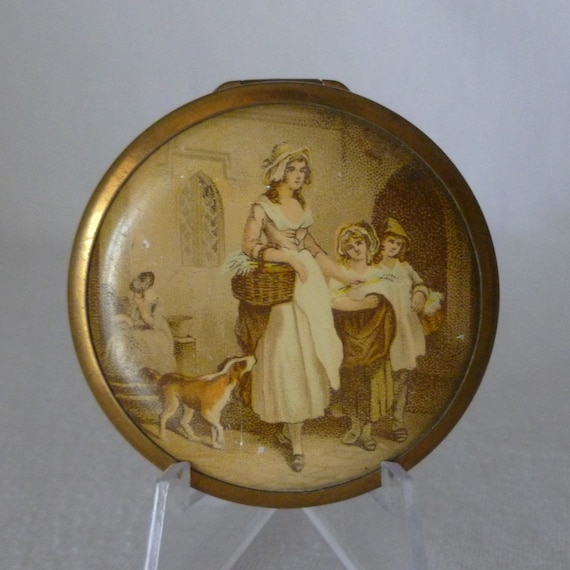 Vintage Yardley Powder Compact with Lavender Sell… - image 1