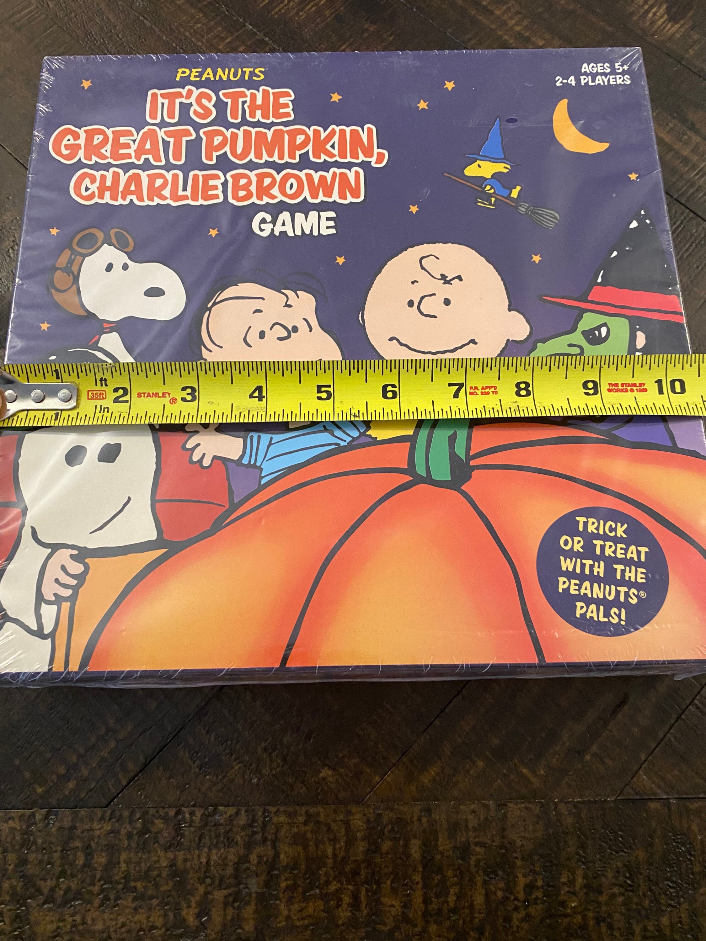 Peanuts Its the Great Pumpkin Charlie Brown Board Game Etsy