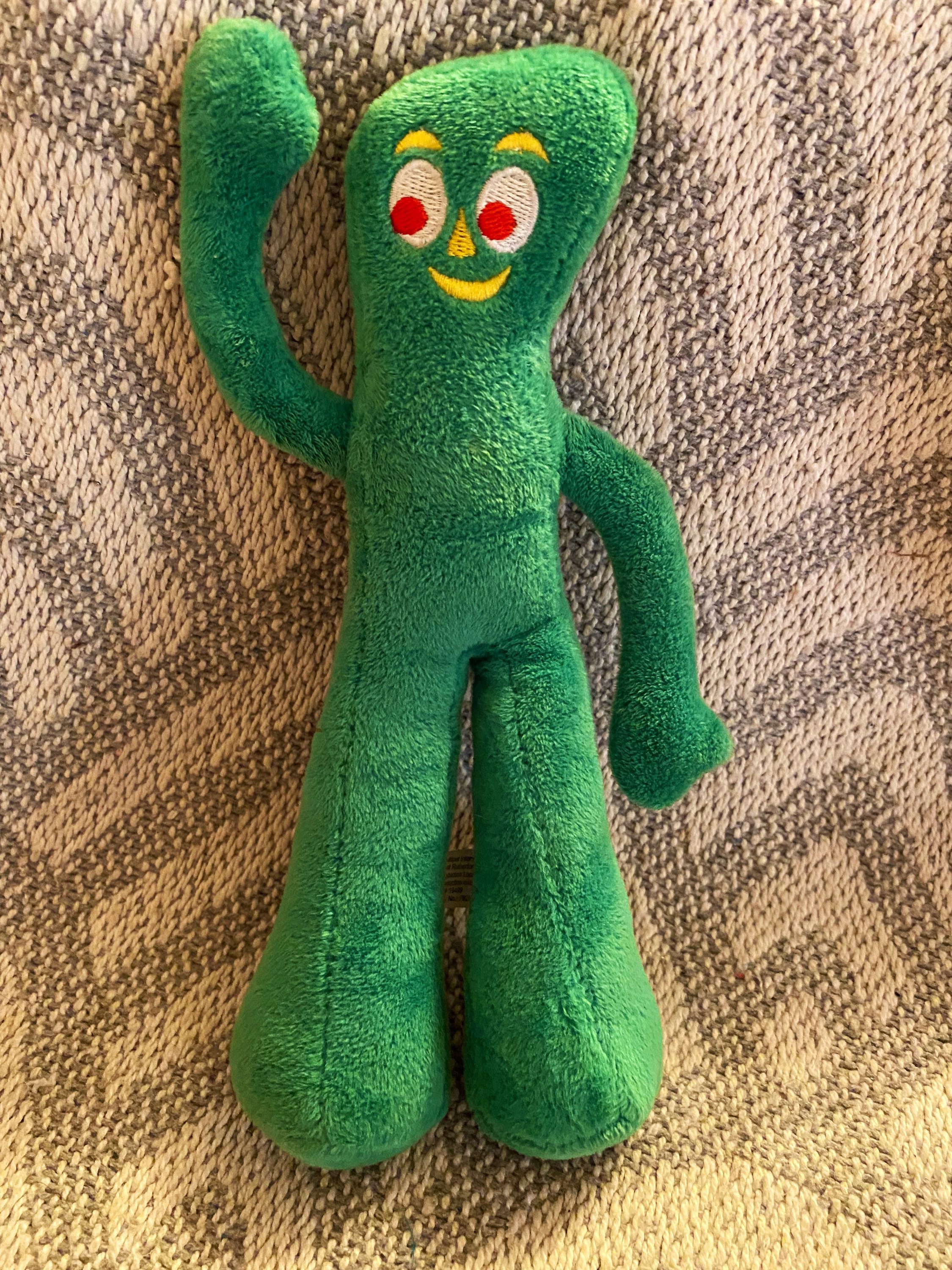 Gumby Plush Pet Toy/retro Gumby Toy/tm and Prema Toy Co./pets Etsy