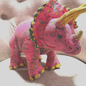 Triceratops Applause Plush/Retro Dinosaur/90’s Vintage!