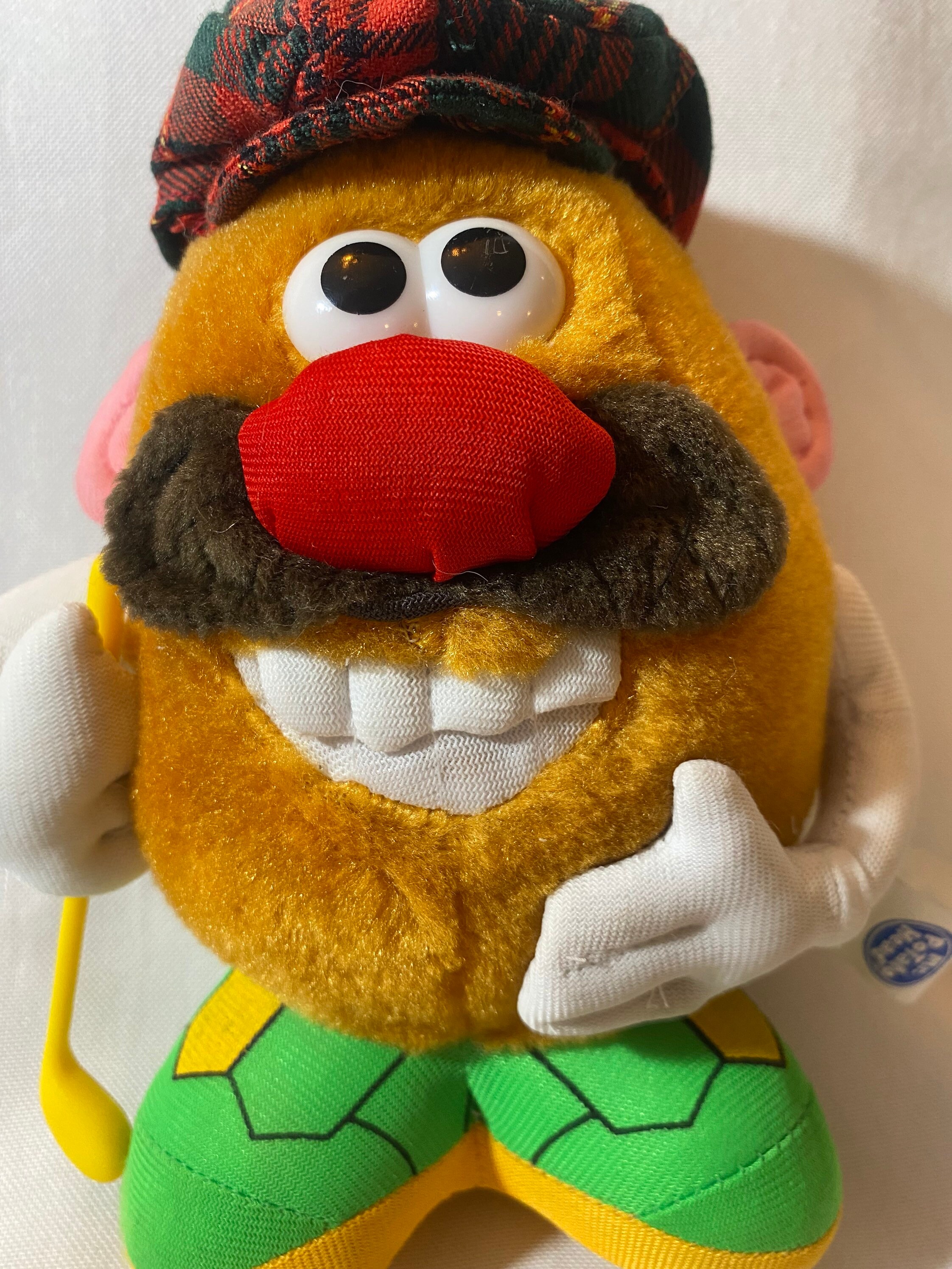Vintage Mr. Potato Head Golfer Plush - 1999 Hasbro Toy - Etsy
