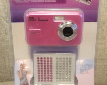 Sony Cyber-shot DSC-T10 7.2MP Digital Camera - Pink Fully