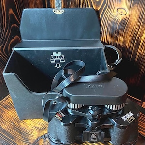 Vintage Binoculars! Sears w\Case!